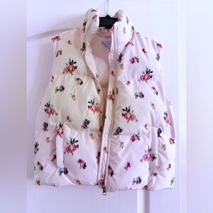 Hill House Home blush puffer vest Sz XS like new